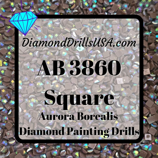 AB 3860 SQUARE Aurora Borealis 5D Diamond Painting Drills