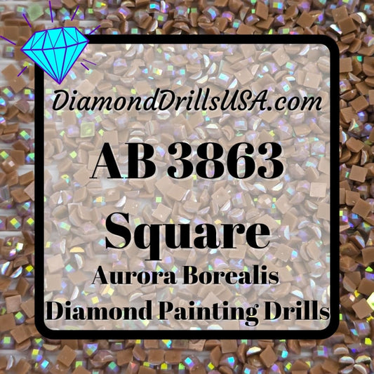 AB 3863 SQUARE Aurora Borealis 5D Diamond Painting Drills