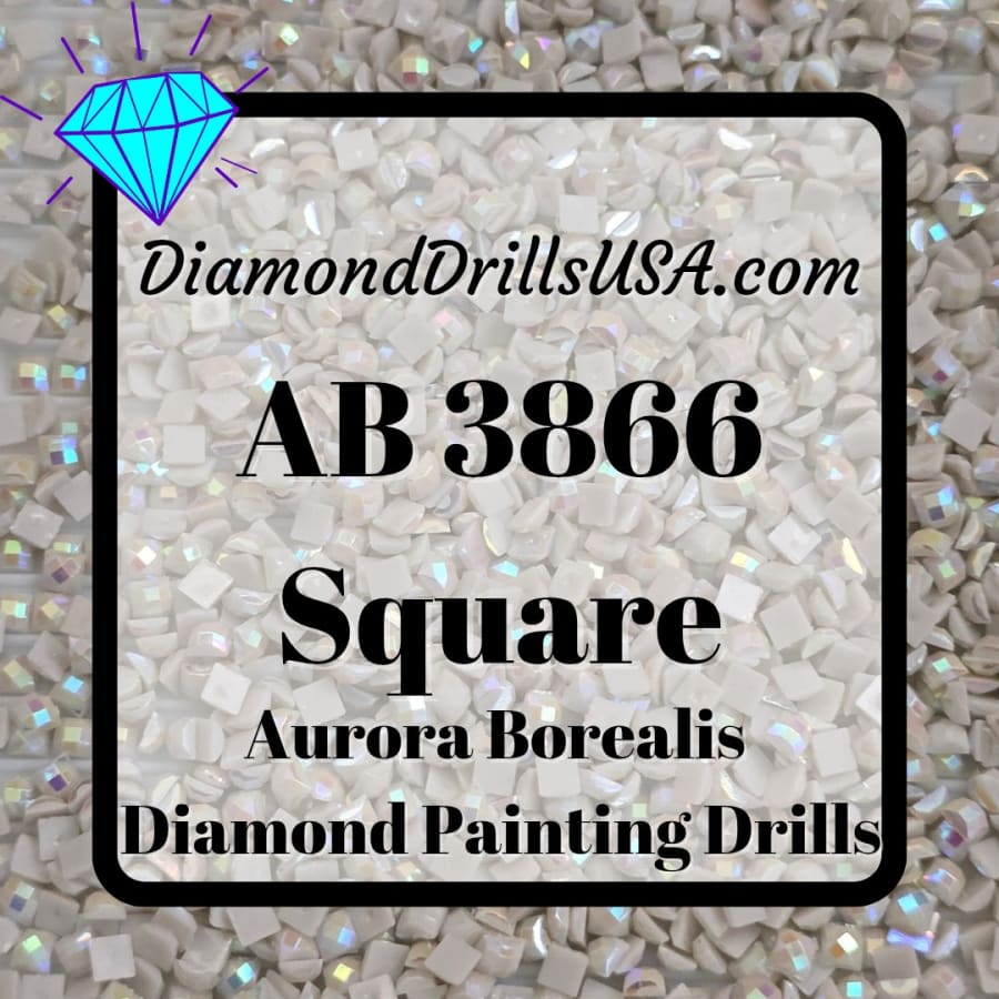 AB 3866 SQUARE Aurora Borealis 5D Diamond Painting Drills