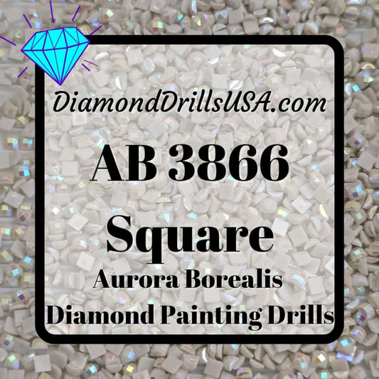 AB 3866 SQUARE Aurora Borealis 5D Diamond Painting Drills