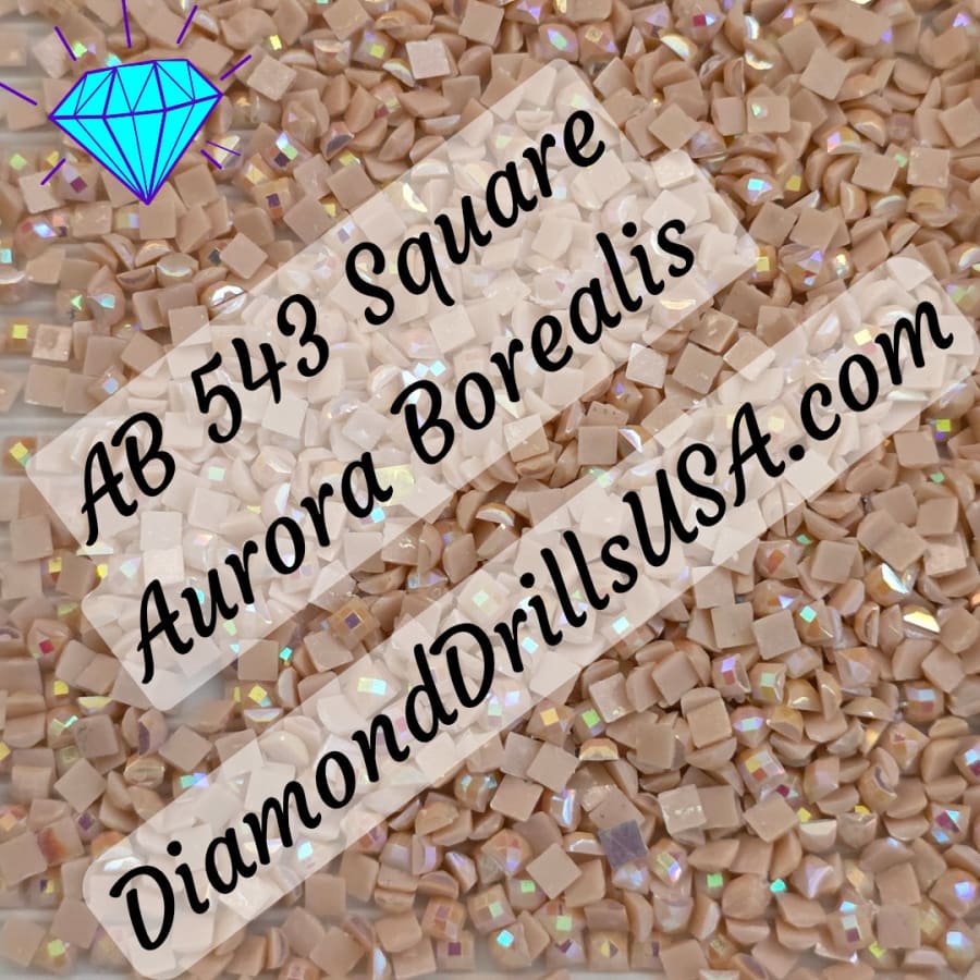 AB 543 SQUARE Aurora Borealis 5D Diamond Painting Drills