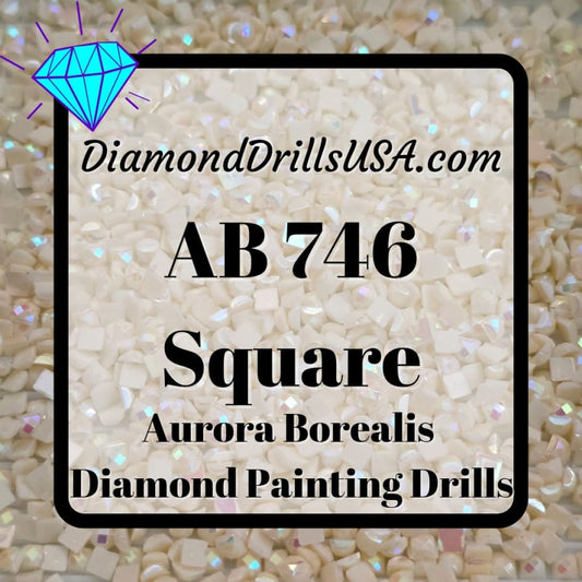 AB 746 SQUARE Aurora Borealis 5D Diamond Painting Drills