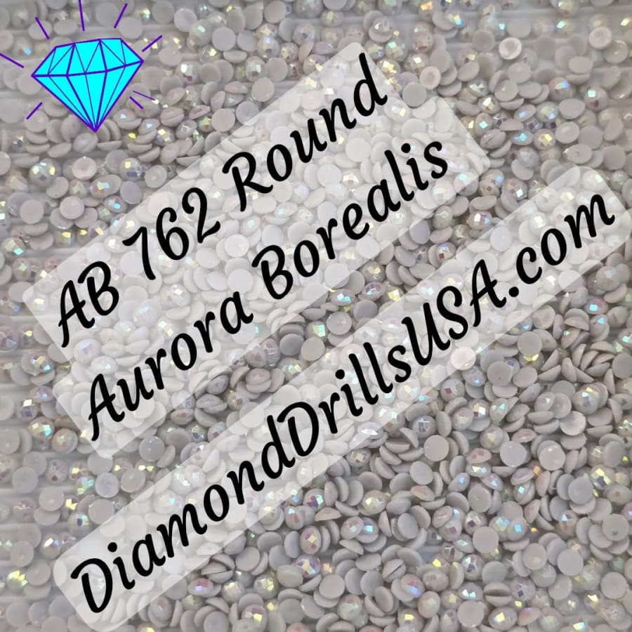 AB 762 ROUND Aurora Borealis 5D Diamond Painting Drills