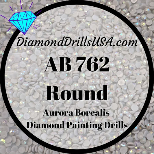 AB 762 ROUND Aurora Borealis 5D Diamond Painting Drills