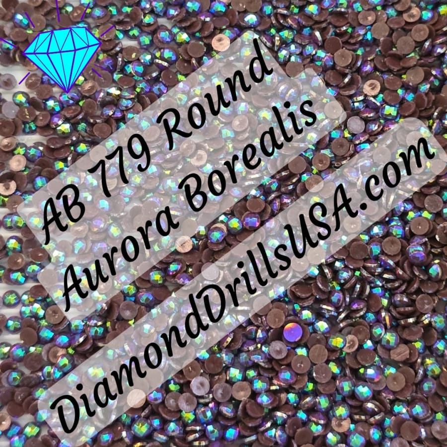 AB 779 ROUND Aurora Borealis 5D Diamond Painting Drills