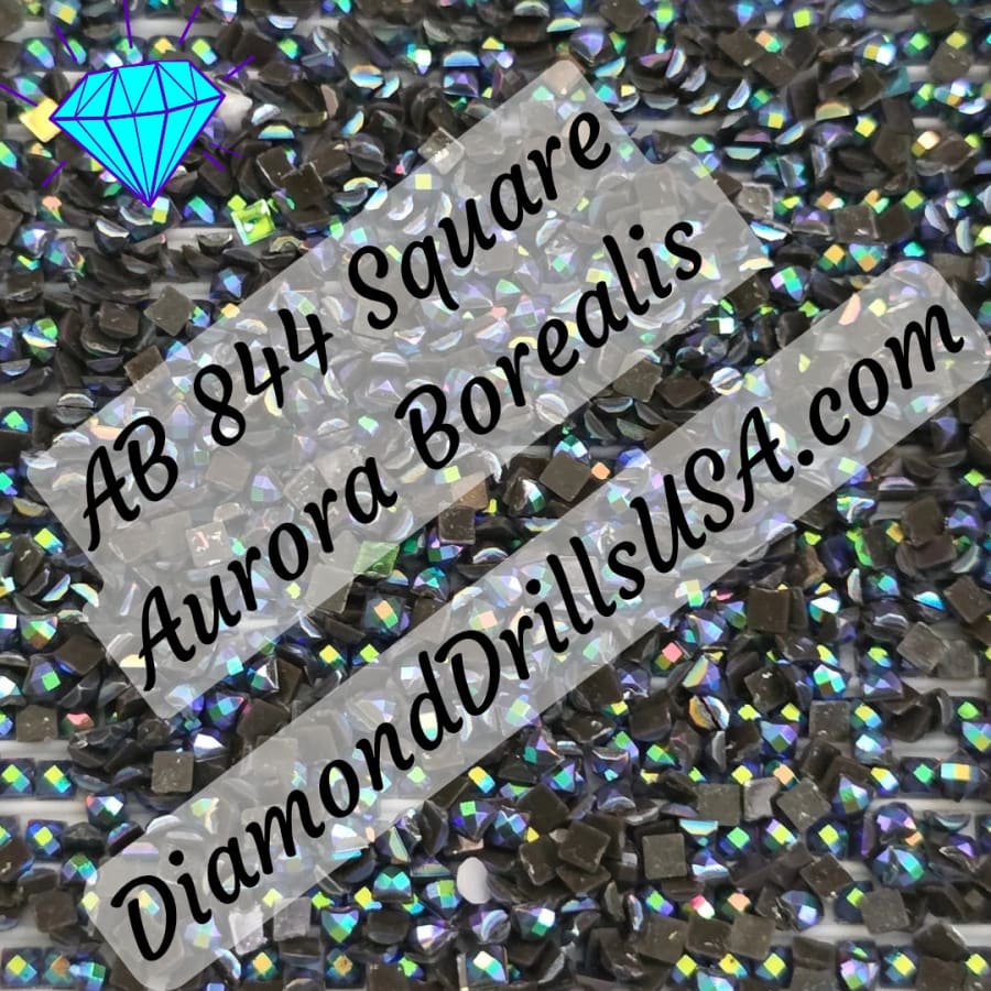 AB 844 SQUARE Aurora Borealis 5D Diamond Painting Drills
