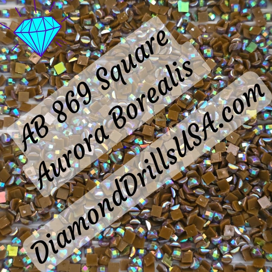 AB 869 SQUARE Aurora Borealis 5D Diamond Painting Drills