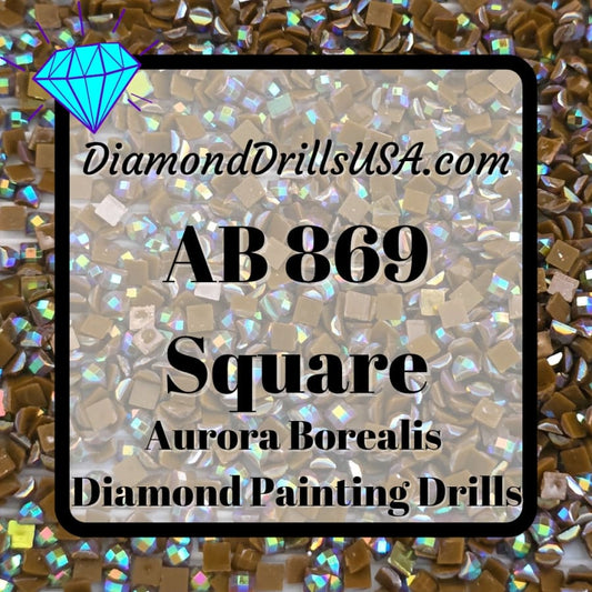 AB 869 SQUARE Aurora Borealis 5D Diamond Painting Drills