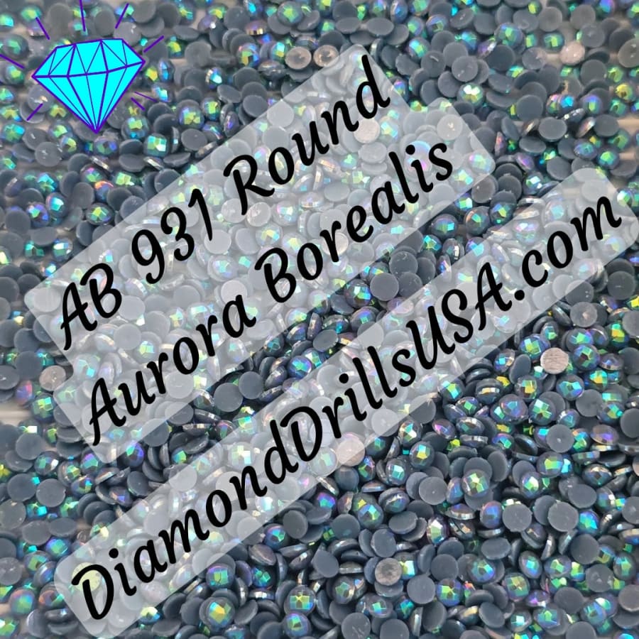 AB 931 ROUND Aurora Borealis 5D Diamond Painting Drills