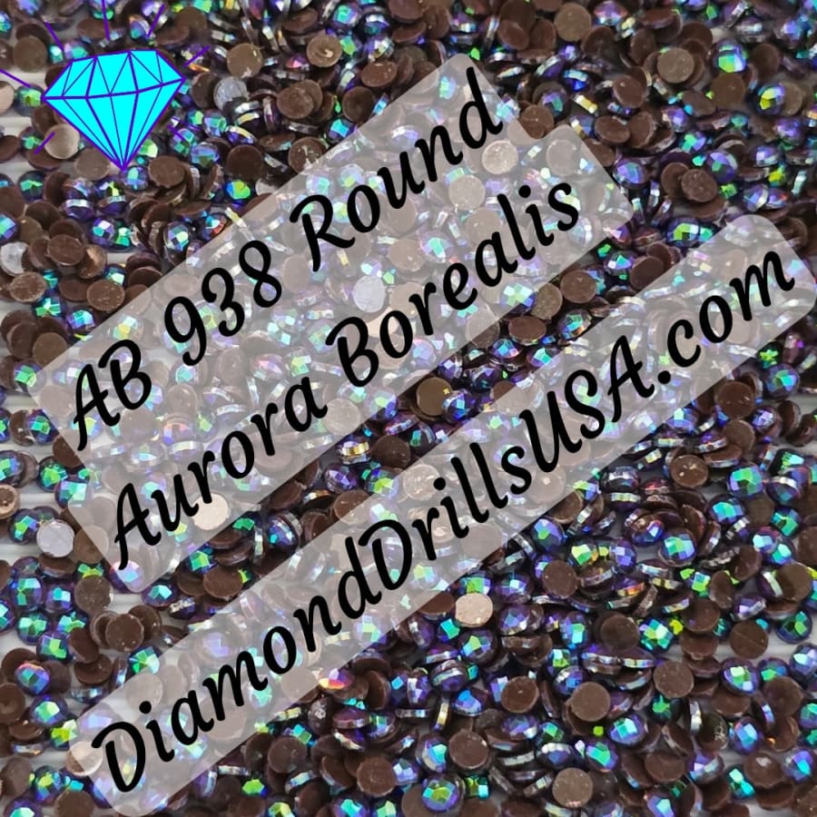 AB 938 ROUND Aurora Borealis 5D Diamond Painting Drills