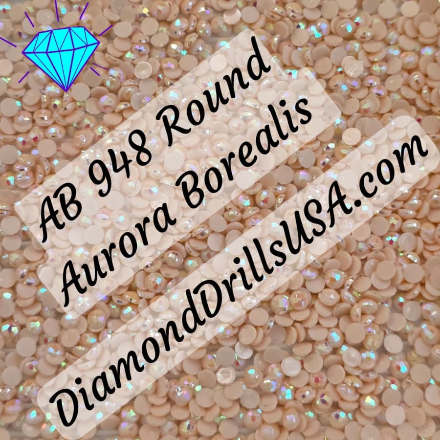 AB 948 ROUND Aurora Borealis 5D Diamond Painting Drills