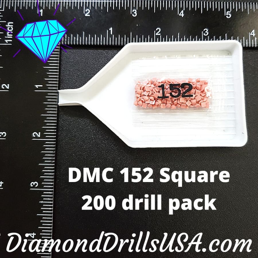 DMC 152 SQUARE 5D Diamond Painting Drills Beads 152 Medium