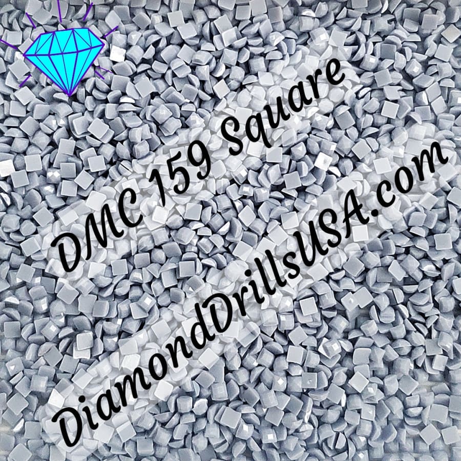 DMC 159 SQUARE 5D Diamond Painting Drills Beads DMC 159
