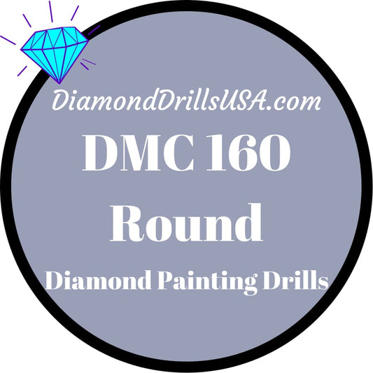 DMC 160 ROUND 5D Diamond Painting Drills Beads DMC 160