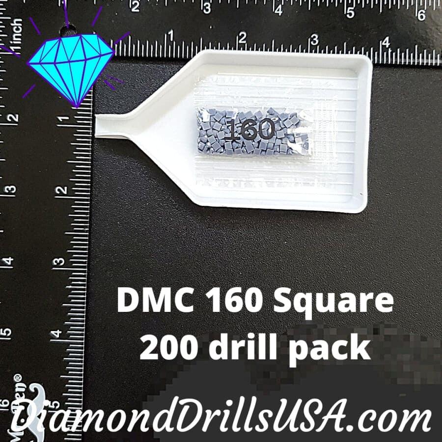 DMC 160 SQUARE 5D Diamond Painting Drills Beads DMC 160