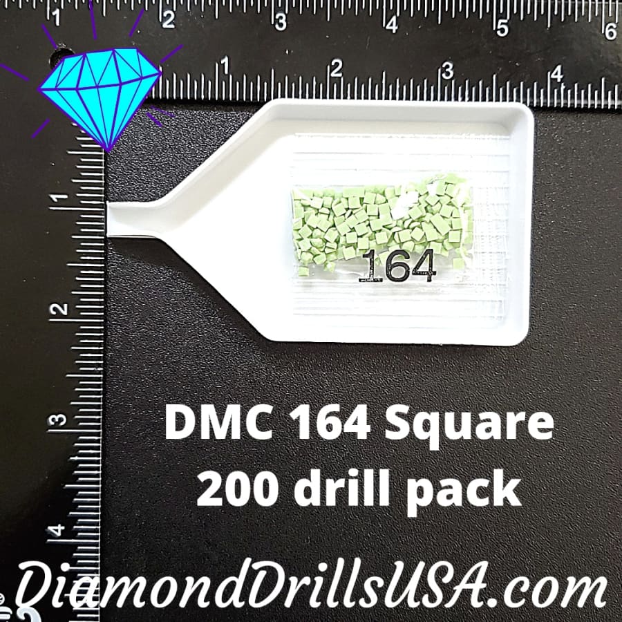 DMC 164 SQUARE 5D Diamond Painting Drills Beads DMC 164