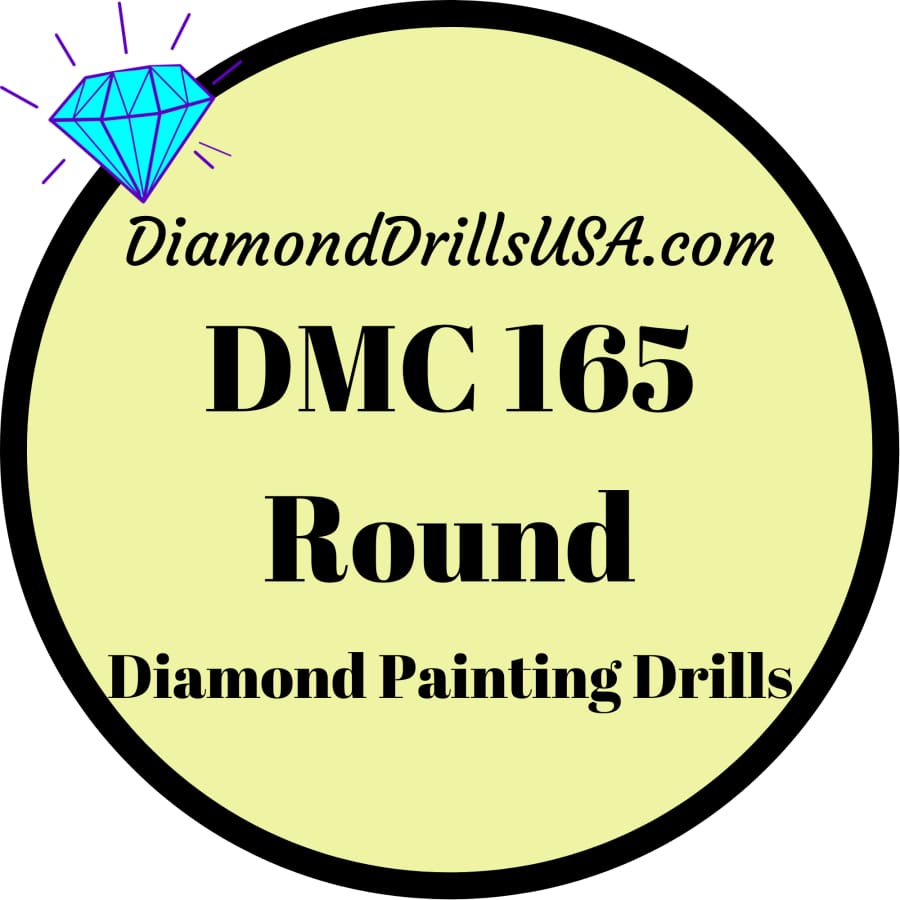 DMC 165 ROUND 5D Diamond Painting Drills Beads DMC 165 Very