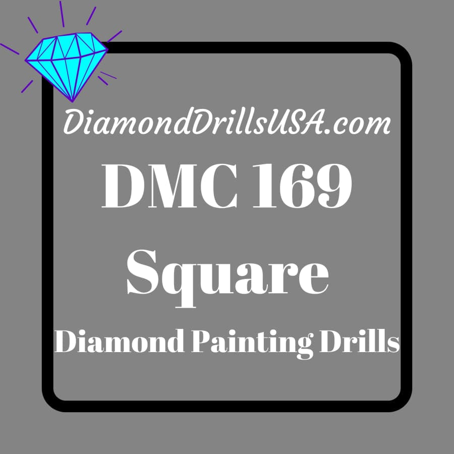 DMC 169 SQUARE 5D Diamond Painting Drills Beads DMC 169