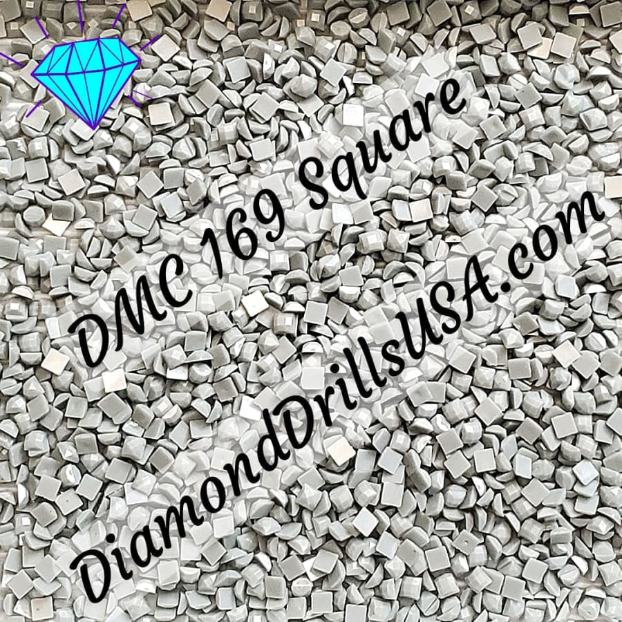 DMC 169 SQUARE 5D Diamond Painting Drills Beads DMC 169