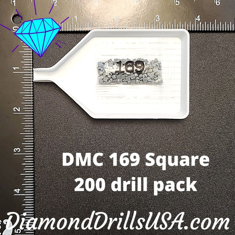 DMC 169 SQUARE 5D Diamond Painting Drills Beads DMC 169