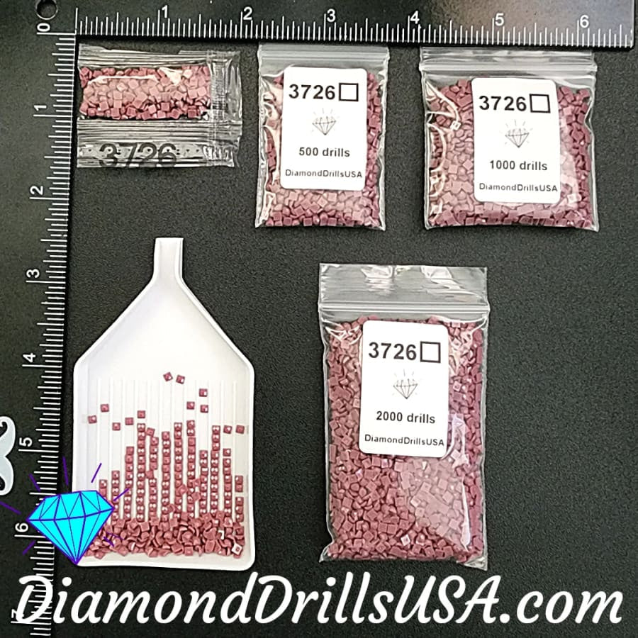 DMC 3726 SQUARE 5D Diamond Painting Drills Beads DMC 3726