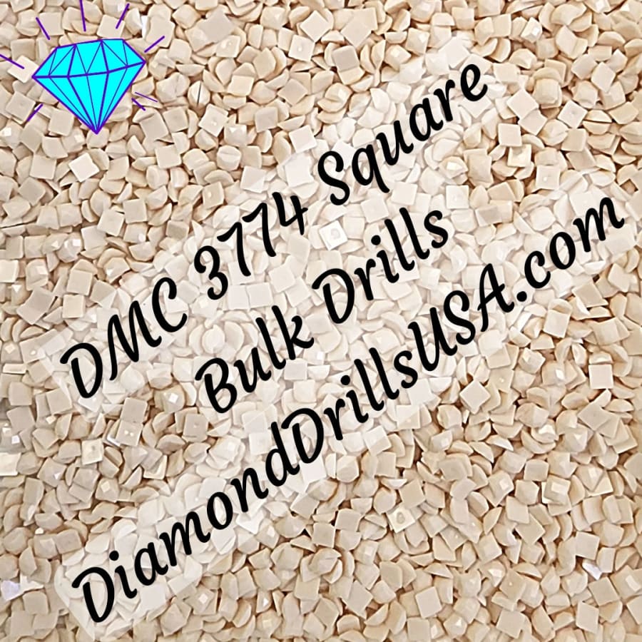 DMC 3774 SQUARE 5D Diamond Painting Drills Beads DMC 3774