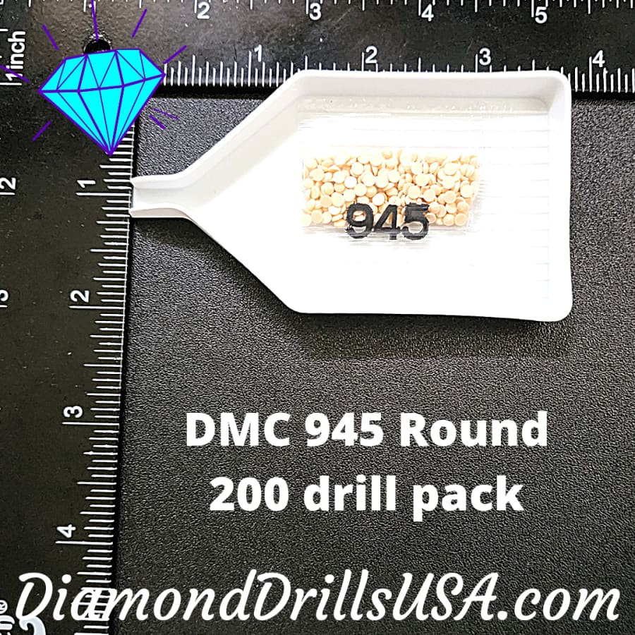 DMC 945 ROUND 5D Diamond Painting Drills Beads DMC 945 Tawny