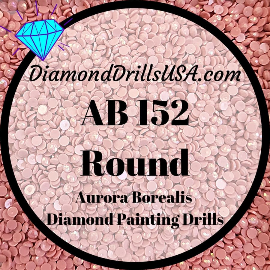 AB 152 ROUND Aurora Borealis 5D Diamond Painting Drills