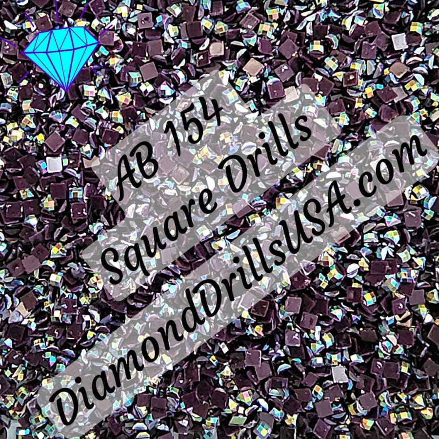 AB 154 SQUARE Aurora Borealis 5D Diamond Painting Drills