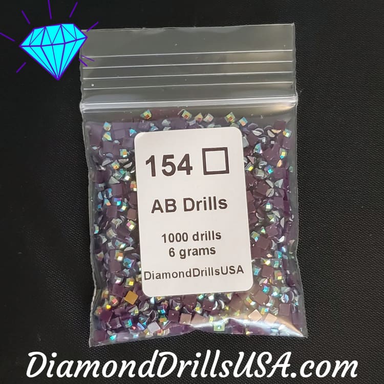AB 154 SQUARE Aurora Borealis 5D Diamond Painting Drills