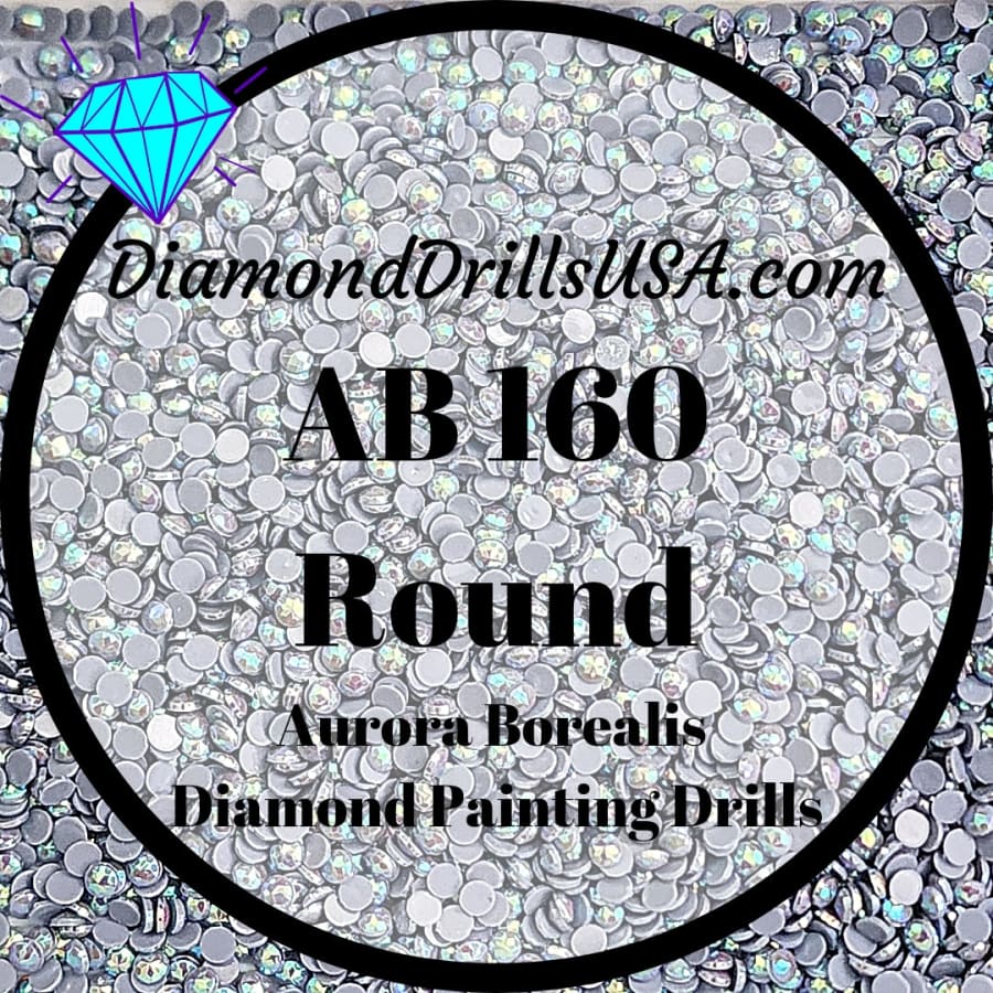 DiamondDrillsUSA - AB 740 ROUND Aurora Borealis 5D Diamond Painting Drills  Beads DMC 740