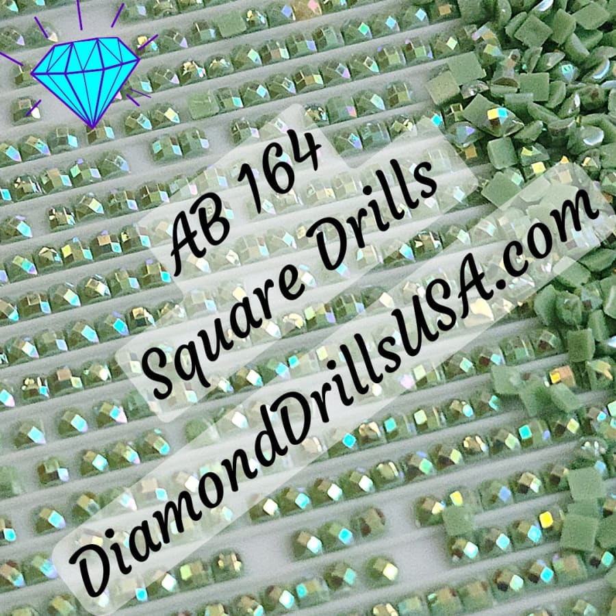 AB 164 SQUARE Aurora Borealis 5D Diamond Painting Drills
