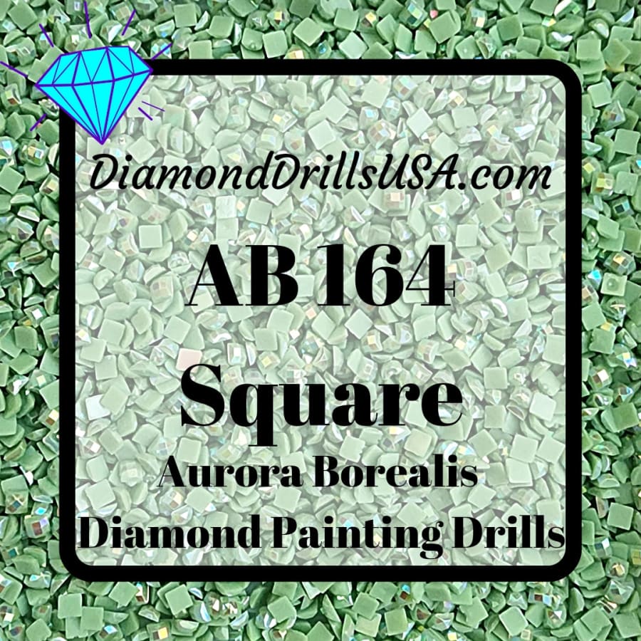 AB 164 SQUARE Aurora Borealis 5D Diamond Painting Drills