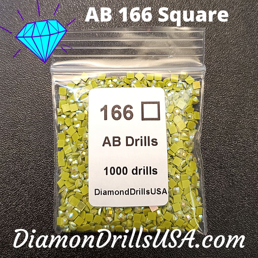 AB 166 SQUARE Aurora Borealis 5D Diamond Painting Drills