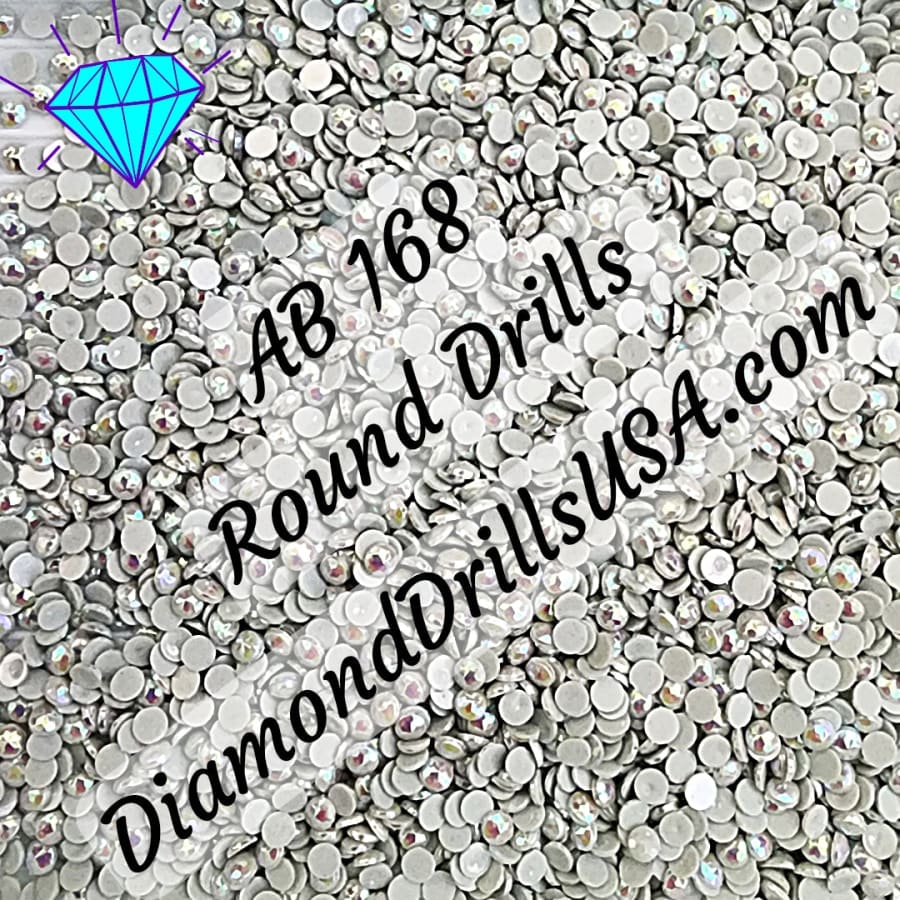 AB 168 ROUND Aurora Borealis 5D Diamond Painting Drills