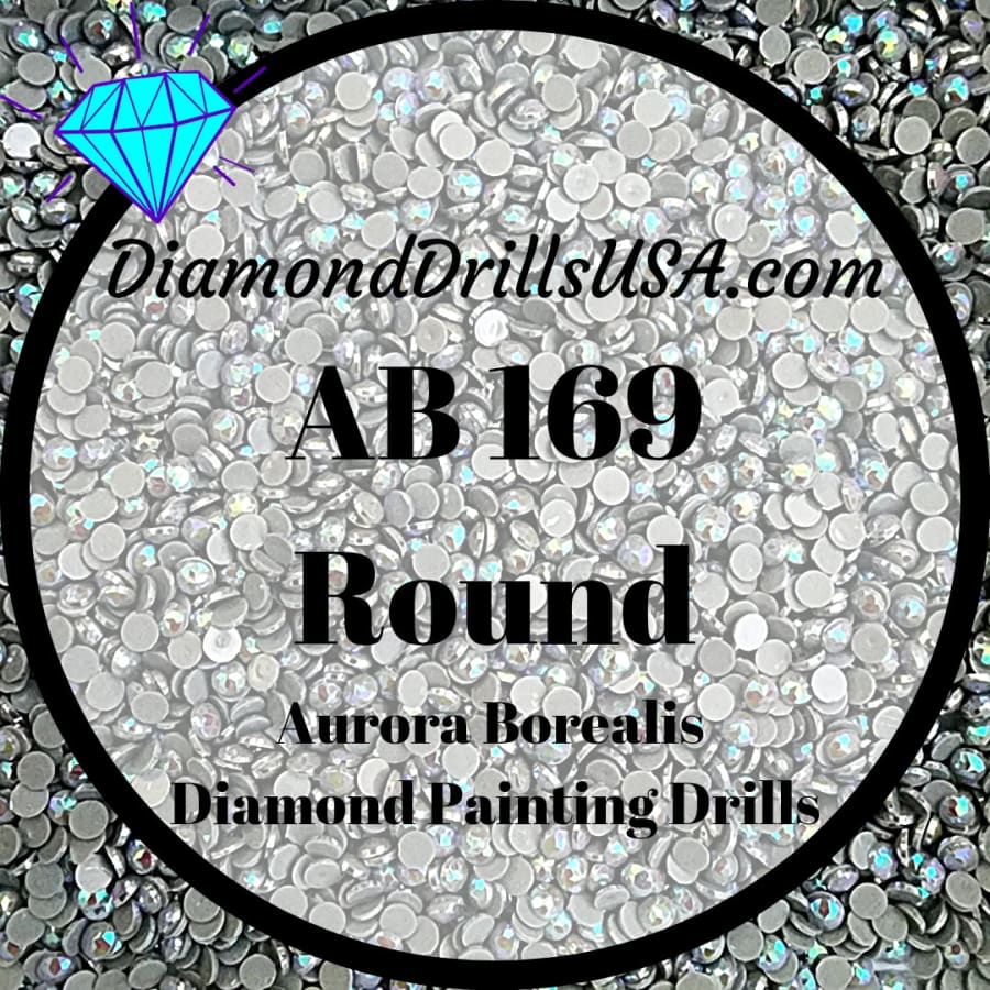 AB 169 ROUND Aurora Borealis 5D Diamond Painting Drills