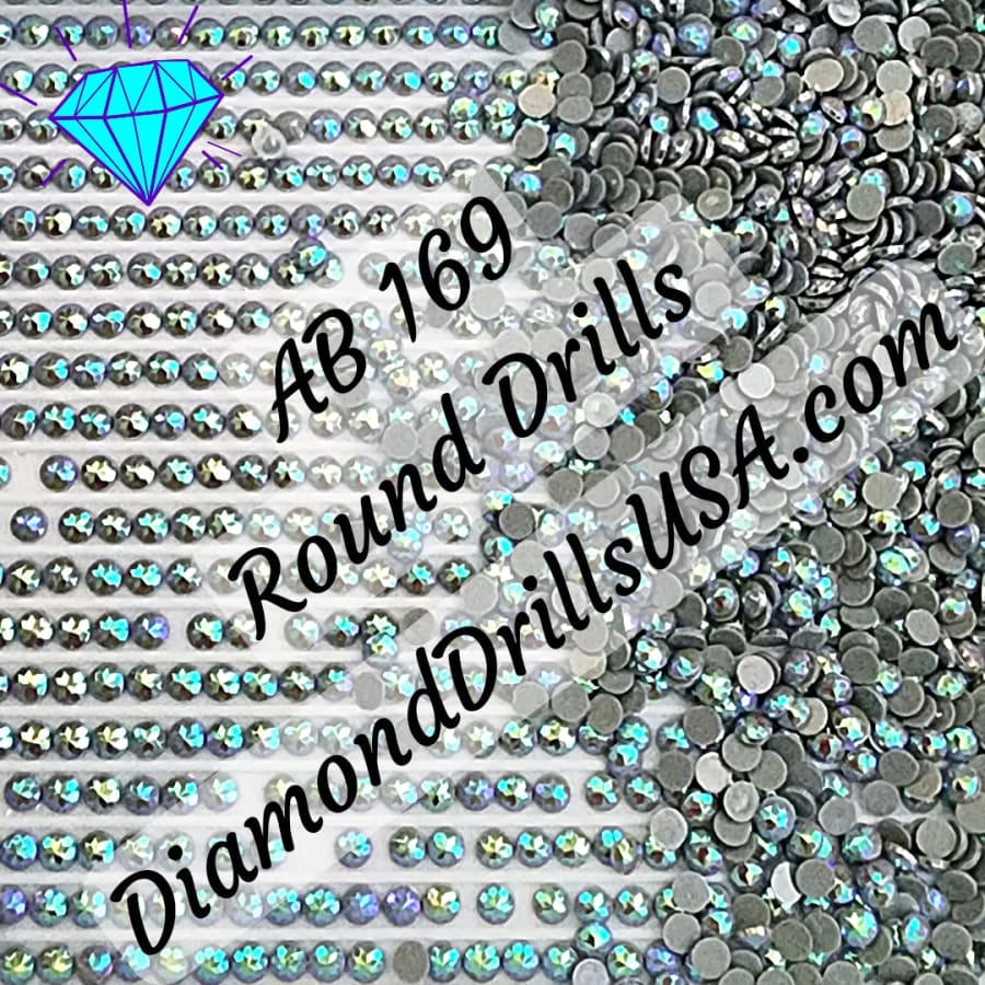 AB 169 ROUND Aurora Borealis 5D Diamond Painting Drills