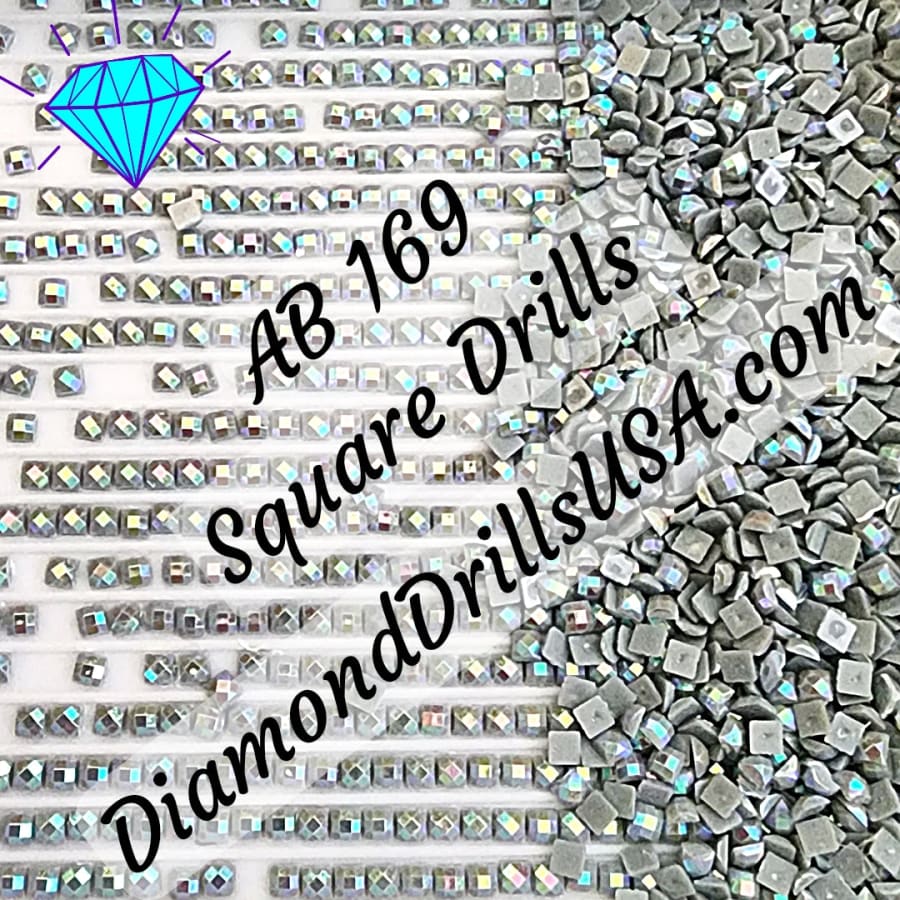 AB 169 SQUARE Aurora Borealis 5D Diamond Painting Drills