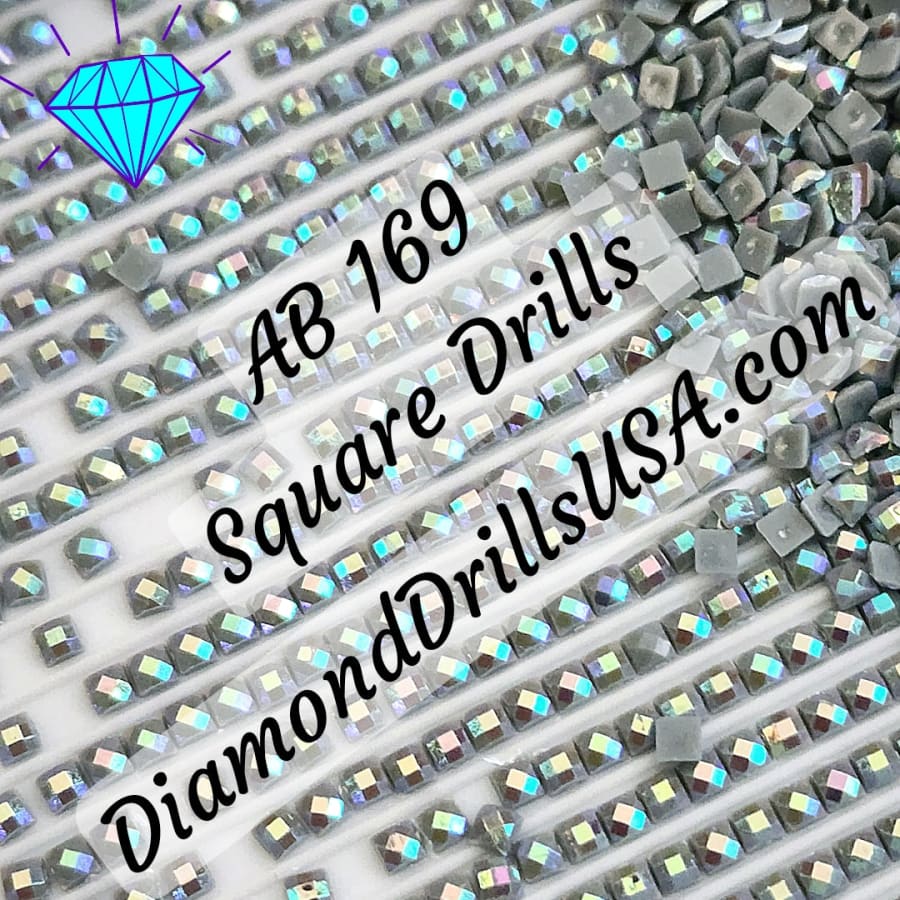 AB 169 SQUARE Aurora Borealis 5D Diamond Painting Drills