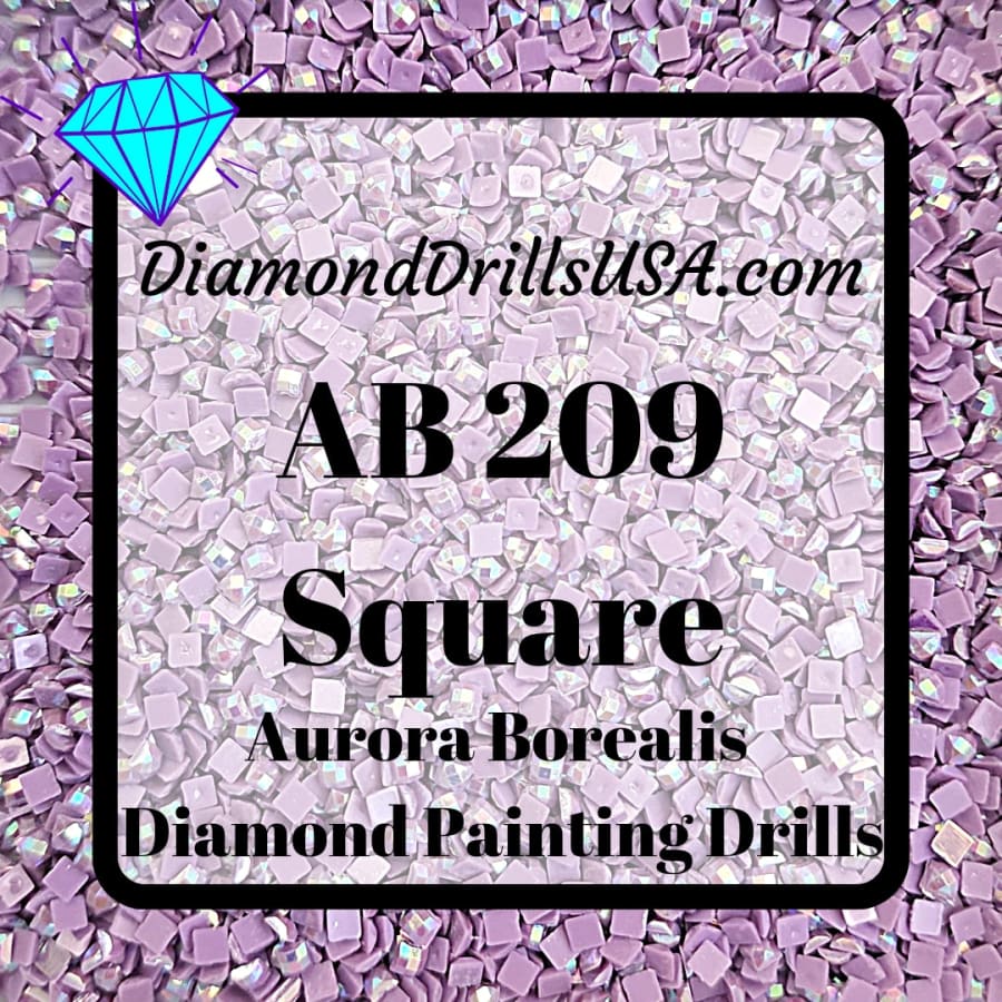 AB 209 SQUARE Aurora Borealis 5D Diamond Painting Drills