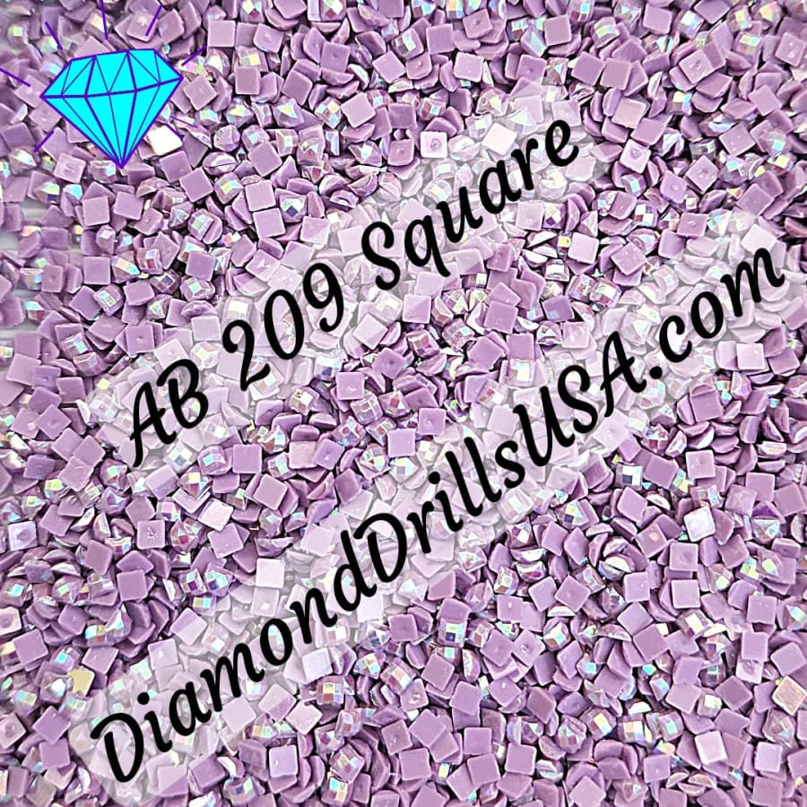 AB 209 SQUARE Aurora Borealis 5D Diamond Painting Drills