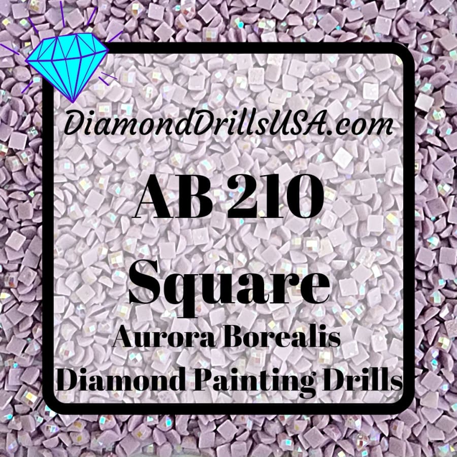 AB 210 SQUARE Aurora Borealis 5D Diamond Painting Drills
