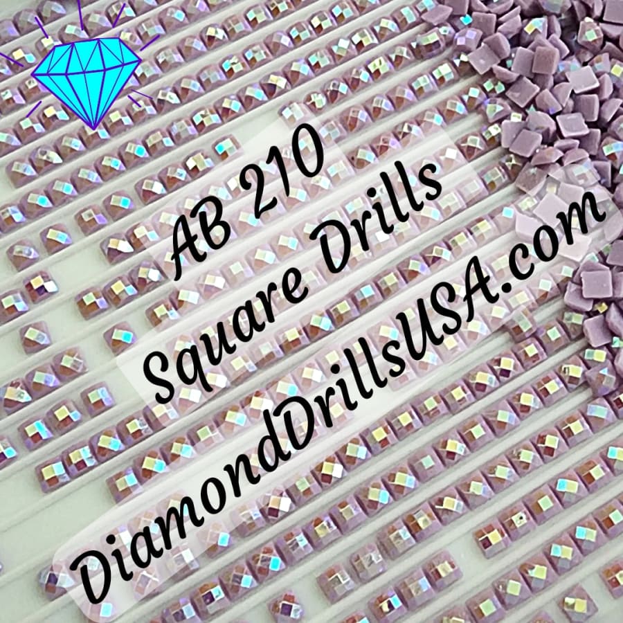 AB 210 SQUARE Aurora Borealis 5D Diamond Painting Drills