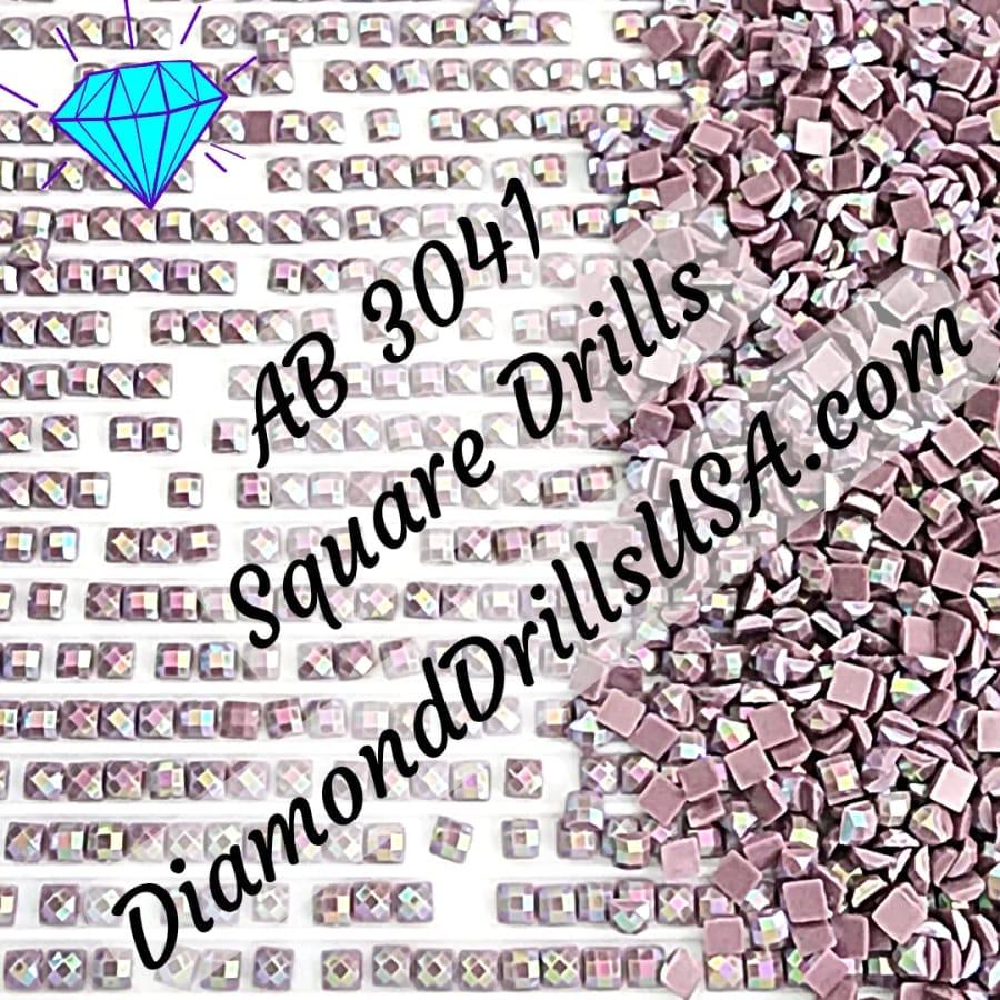 AB 3041 SQUARE Aurora Borealis 5D Diamond Painting Drills