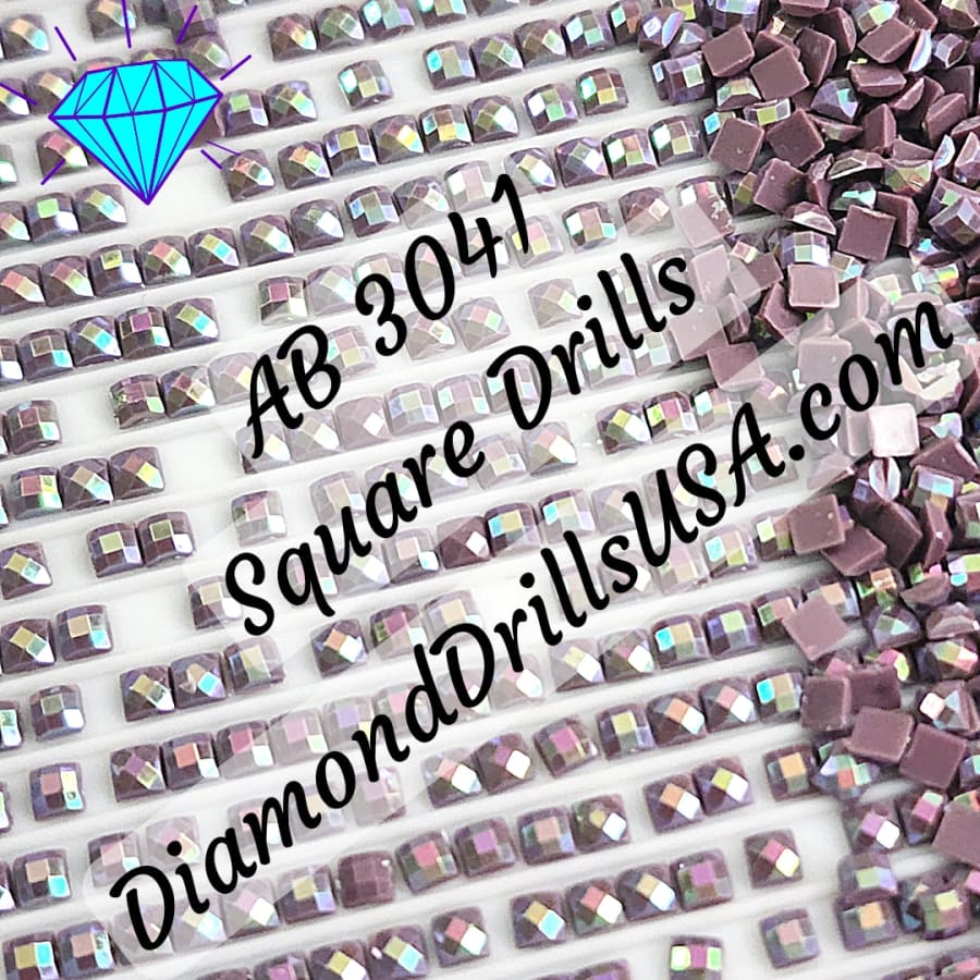 AB 3041 SQUARE Aurora Borealis 5D Diamond Painting Drills