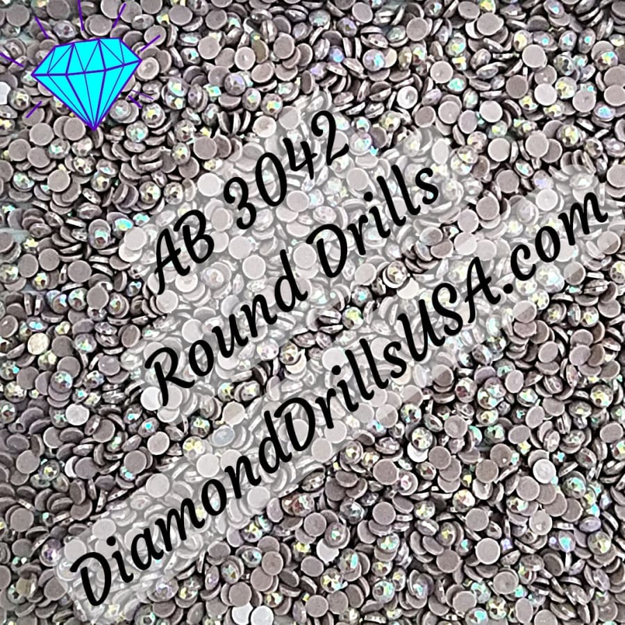 AB 3042 ROUND Aurora Borealis 5D Diamond Painting Drills