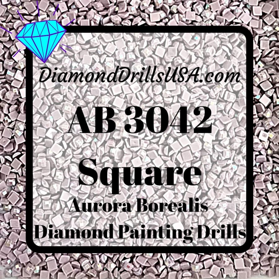 AB Drill Ecru Diamond Painting Square AB Drills DMC Ecru 