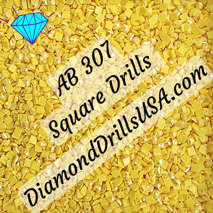 AB 307 SQUARE Aurora Borealis 5D Diamond Painting Drills