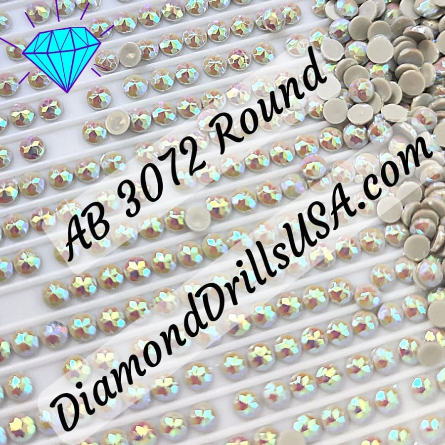 AB 3072 ROUND Aurora Borealis 5D Diamond Painting Drills