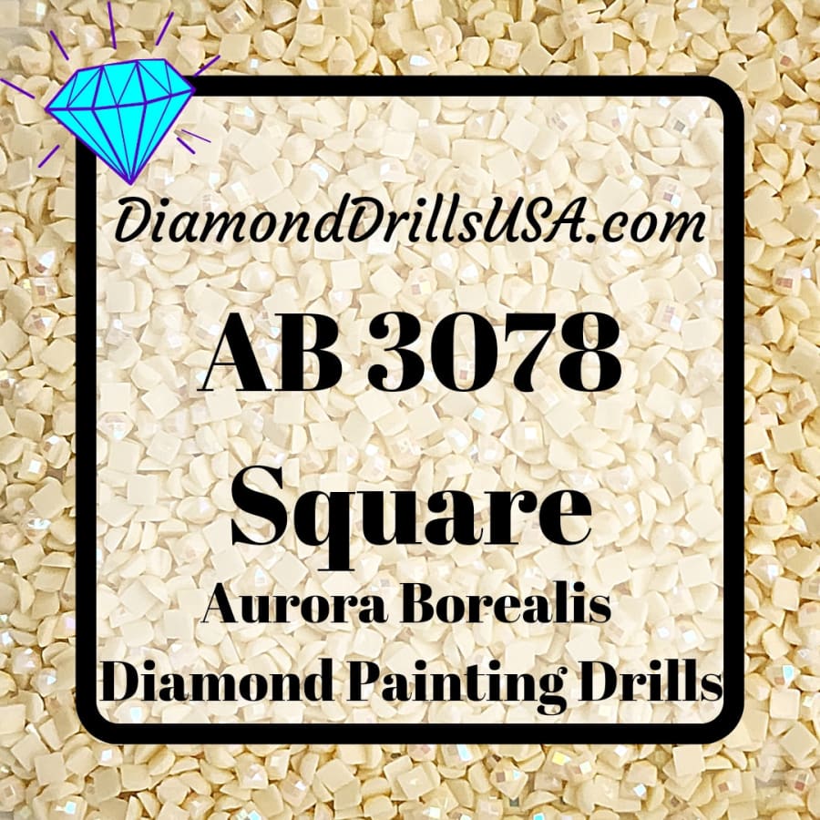 AB 3078 SQUARE Aurora Borealis 5D Diamond Painting Drills